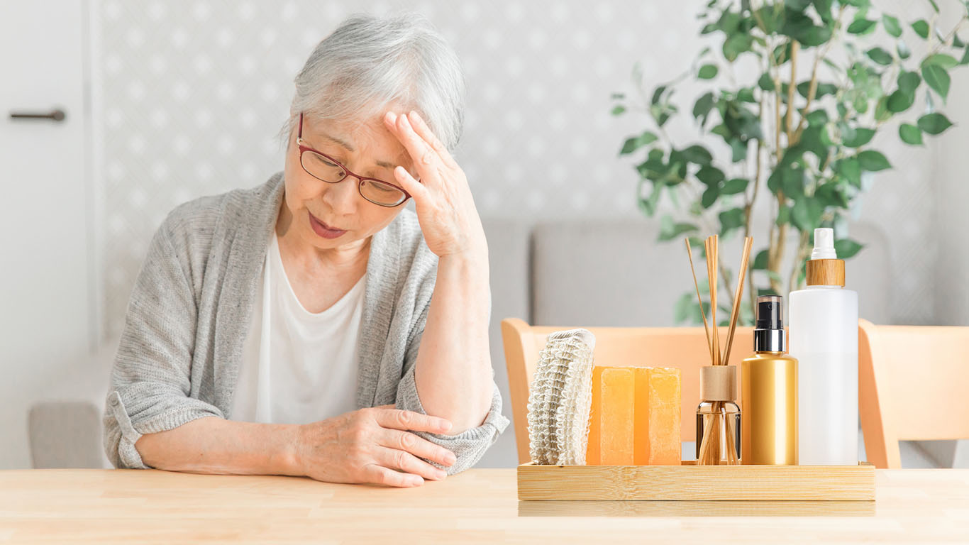 芳香剤の使用が高齢者の認知機能の低下と関連