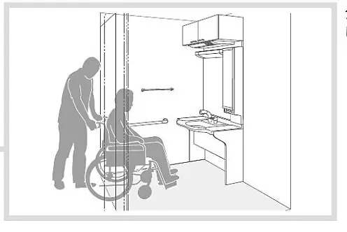 洗面室　手すり