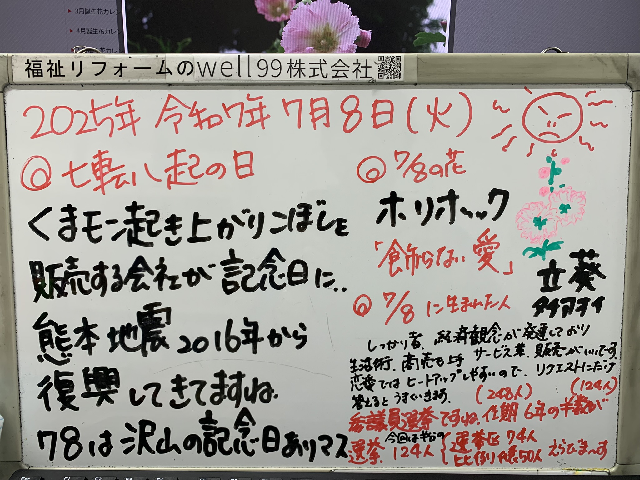 2025.07.08　七転び八起き　well99株式会社