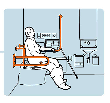 トイレ座位保持