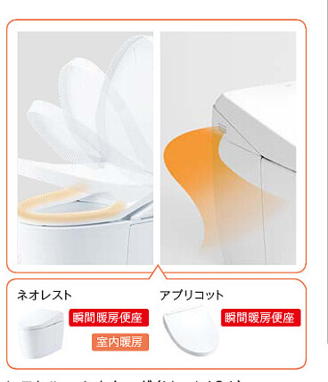 トイレ暖房器具