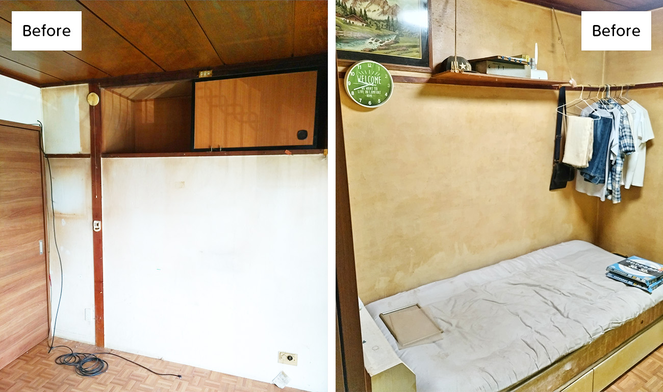 和室→洋室　Before