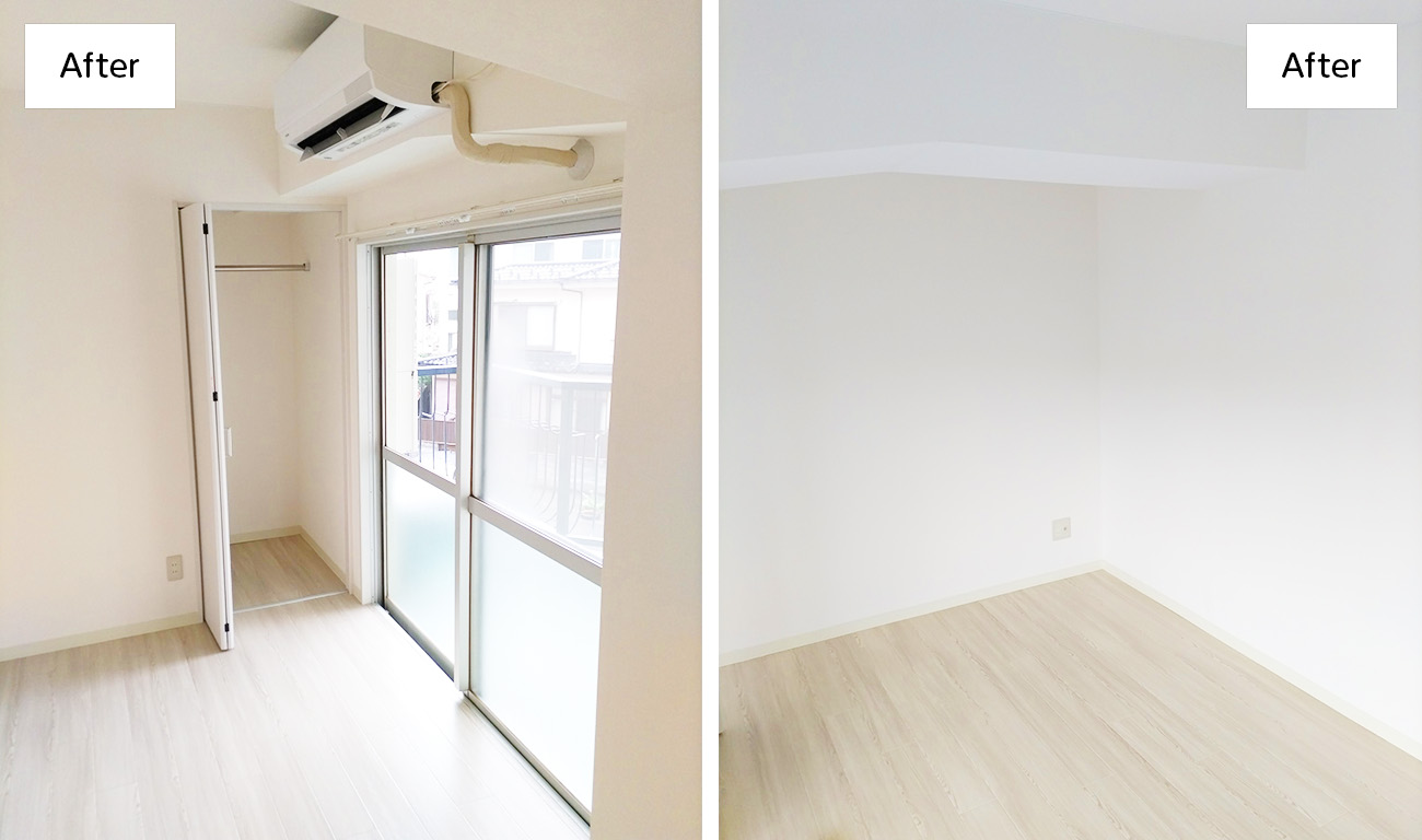 和室→洋室　After