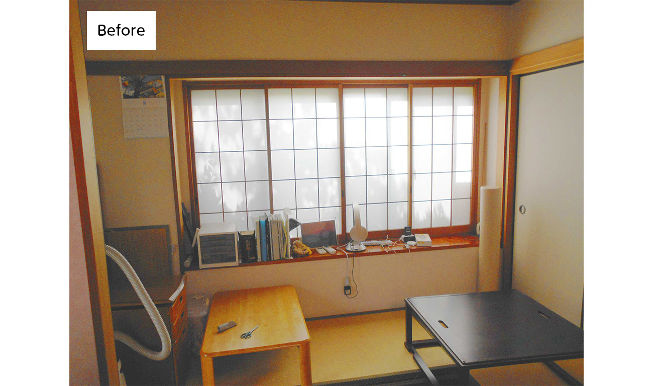 和室→洋室　施工前