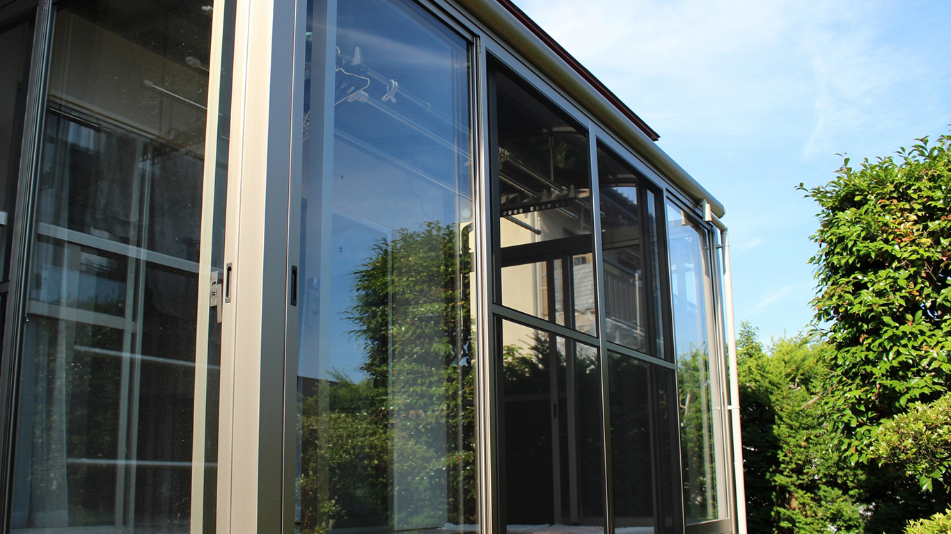 大がかりな対策ならガーデンルームを活用