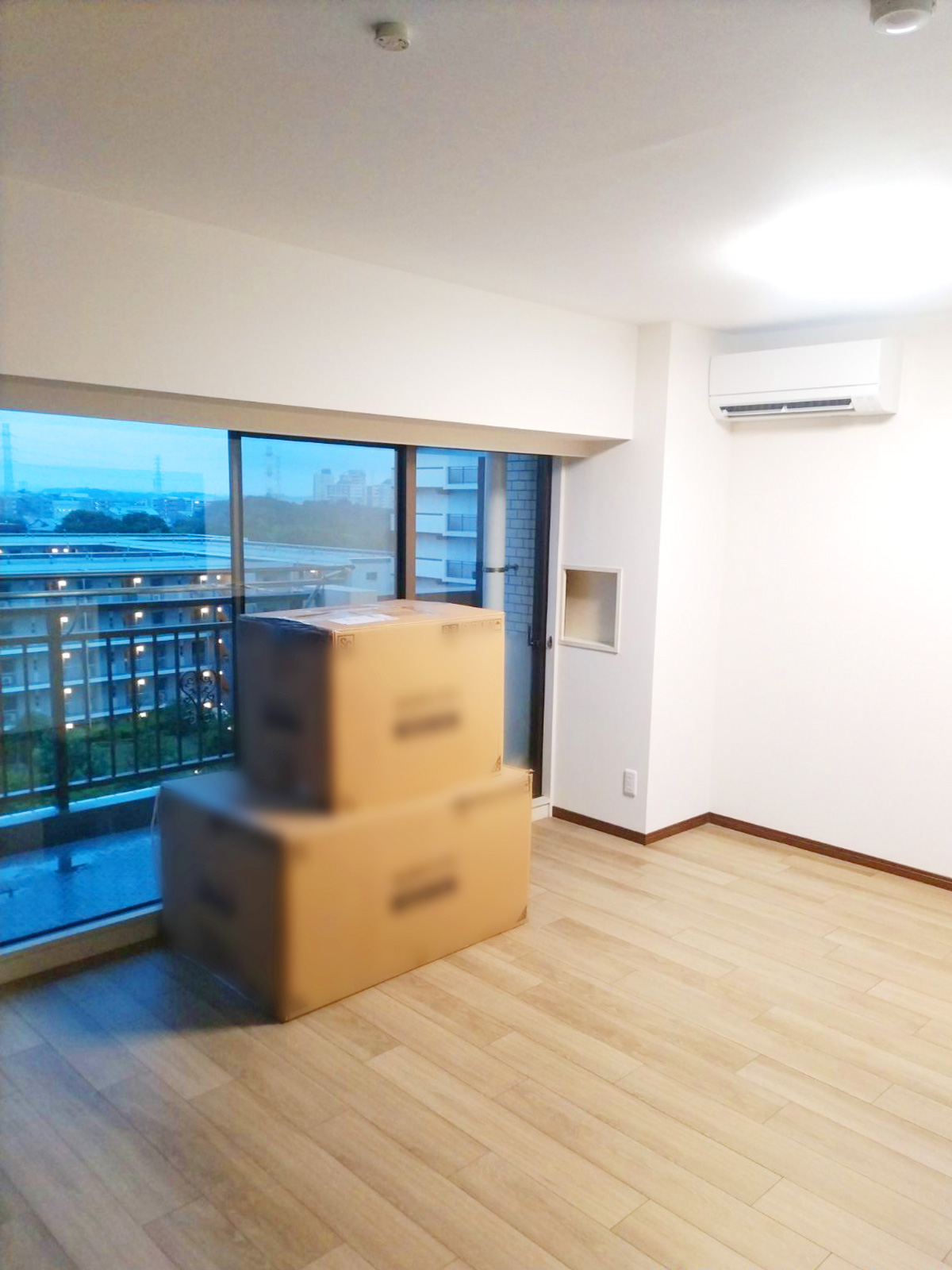 施工前リビング