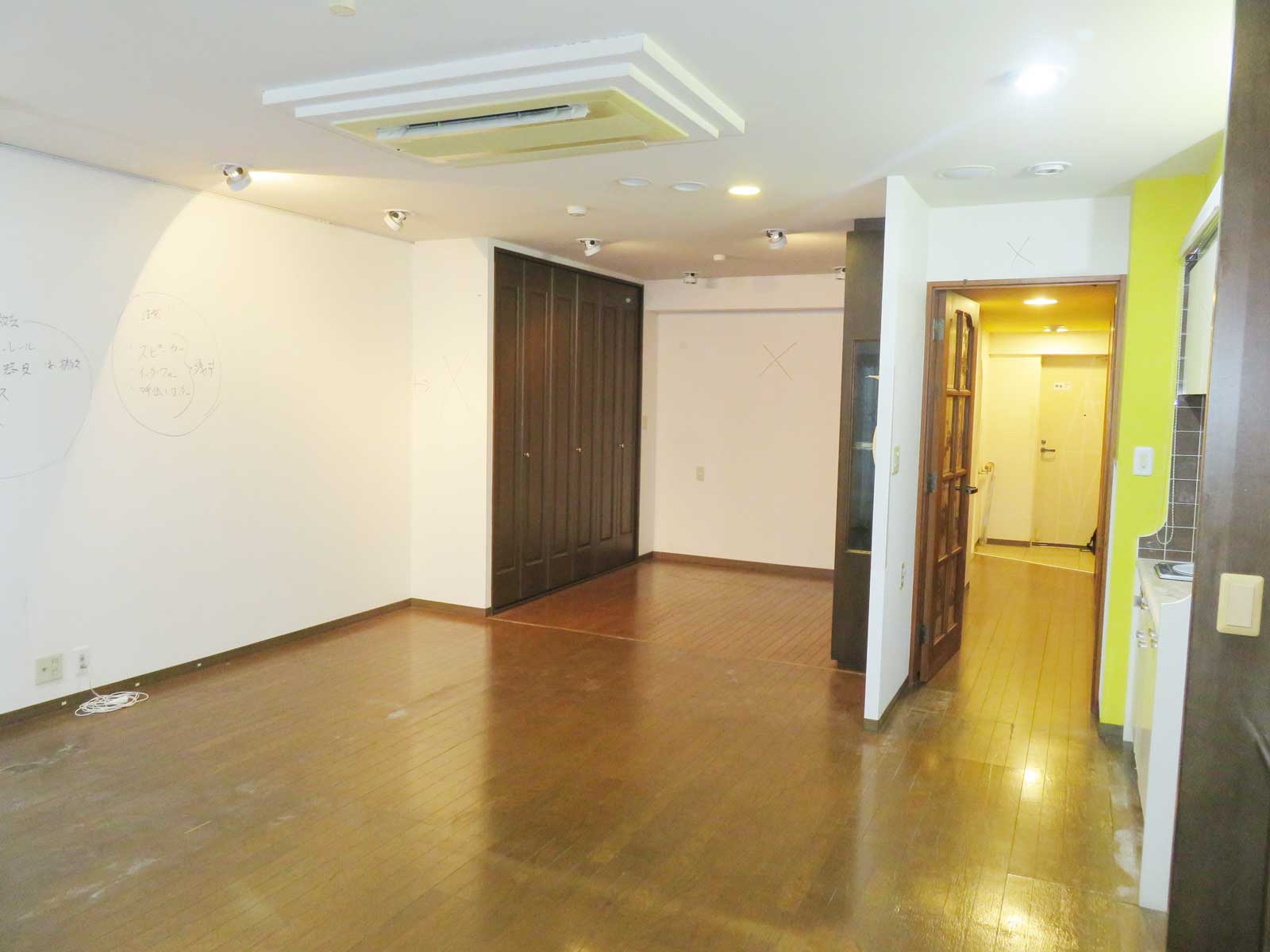 施工前リビング