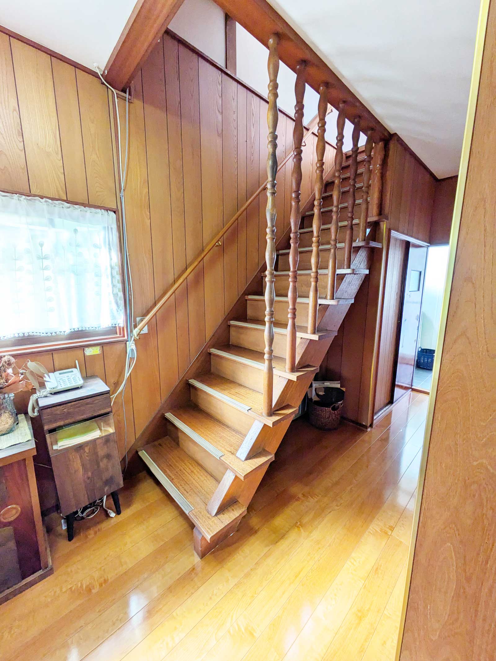 施工前手すり装飾