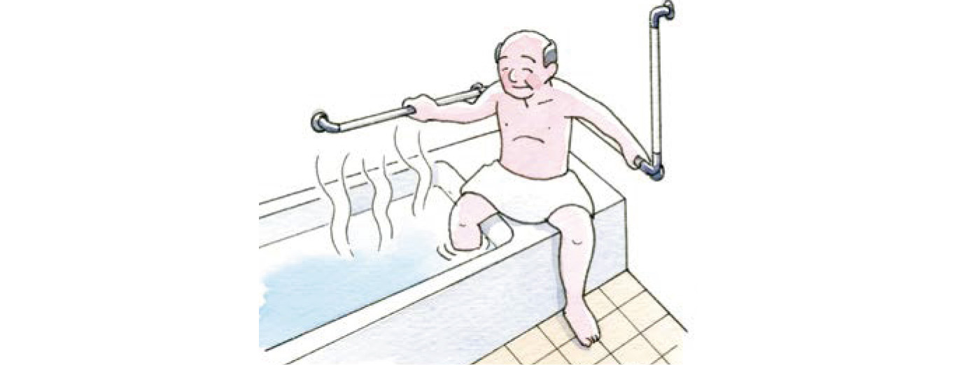 お風呂に入るときは右足から入りますか？左から入りますか？