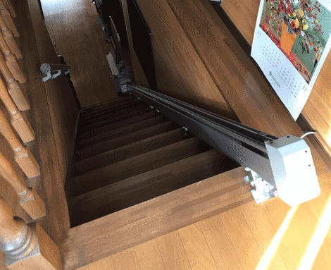 いす式階段昇降機レール