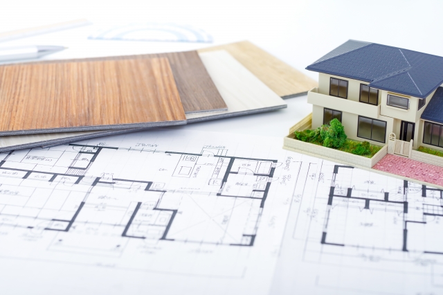 階段入口付近を改修する