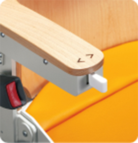 楽ちん号操作レバー