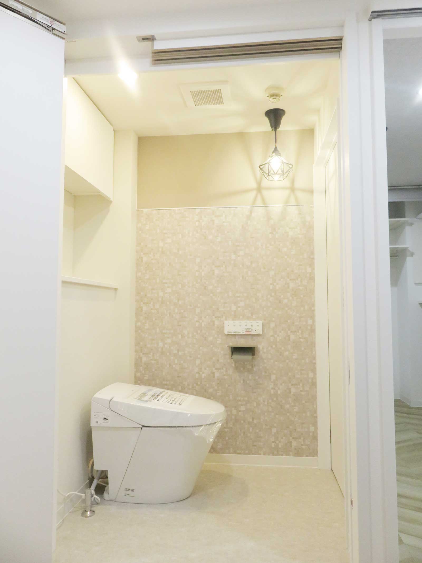 施工後　トイレ