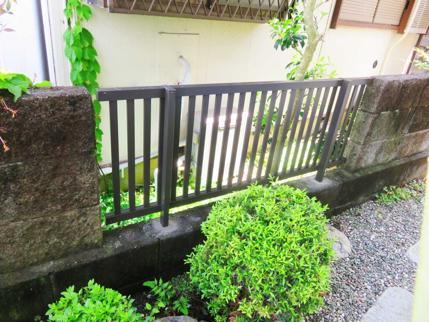 フェンス交換工事　施工後